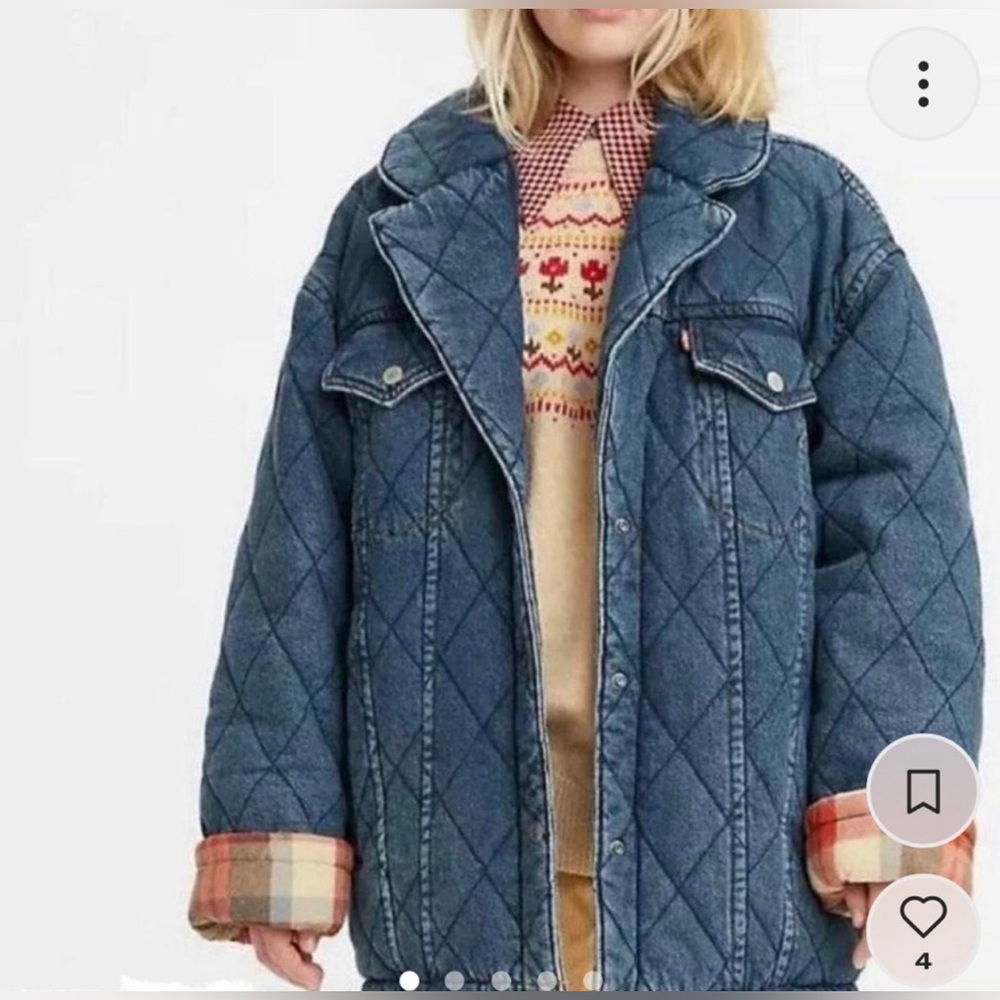 Levis reversible denim jacket
